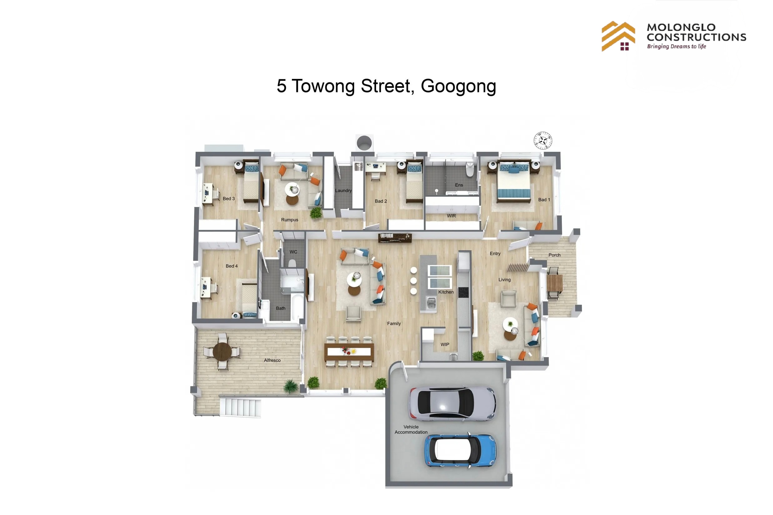 Molonglo Fresco residential project detail in Googong by Molonglo Construction Group